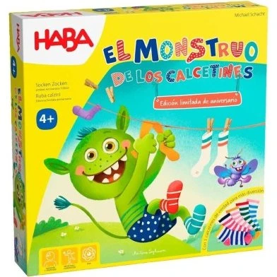 HABA El Monstruo de los Calcetines Edición Aniversario