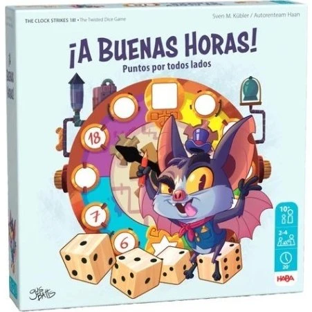 HABA - A Buenas Horas Juego de Mesa Roll & Write