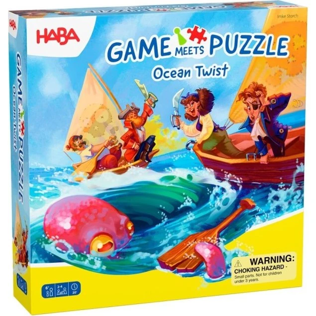 HABA Game Meets Puzzle: Ocean Twist