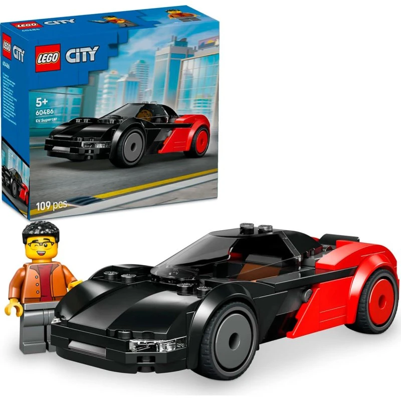 LEGO City Supercoche Eléctrico 60486 (kit de construcción)