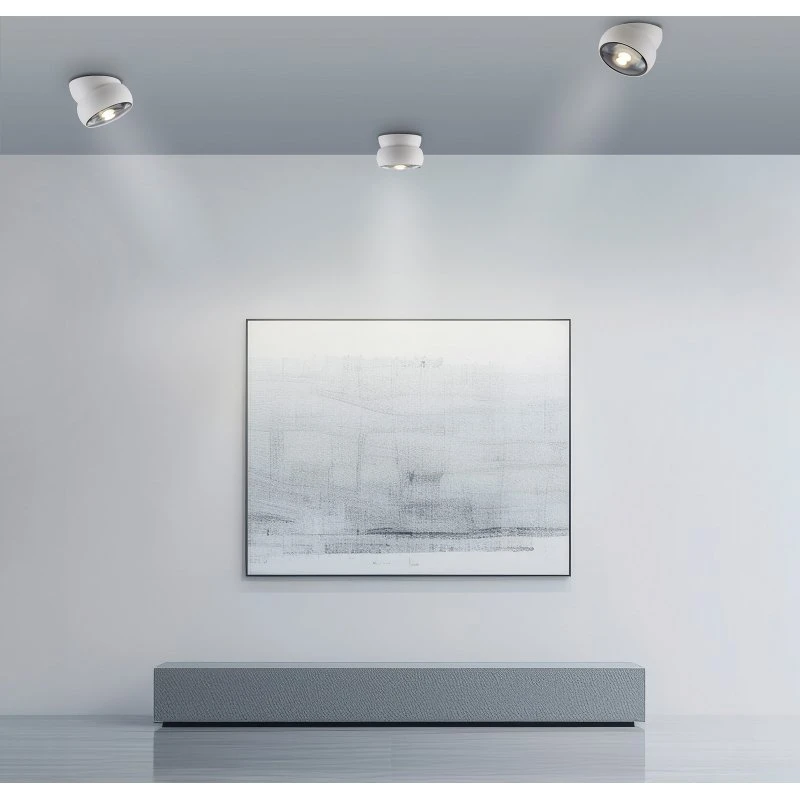 Downlight LED PURE Move Blanco Ø 12 cm - Giratorio y Orientable