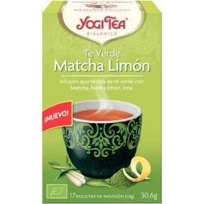 Yogi Tea Té Verde Matcha Limón Ecológico - 17 Bolsitas