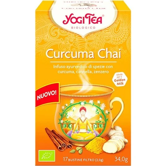 Yogi Tea Chai Cúrcuma 17 Bolsitas