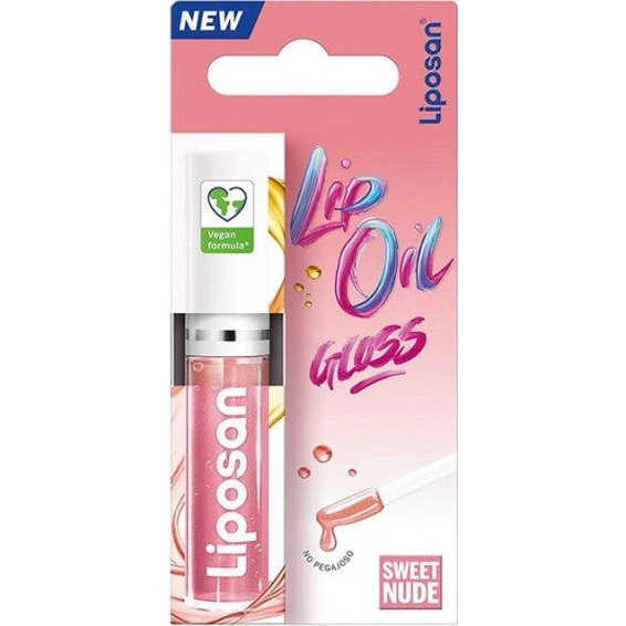 Liposan Oil Gloss Brillo Labios Sweet Nude 5.5 ml