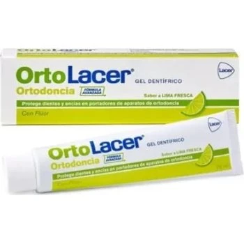 Ortolacer Gel Dentífrico Ortodoncia Lima Fresca 125 ml