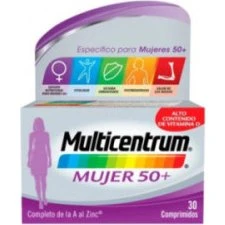 Multicentrum Mujer 50+ 30 Comprimidos