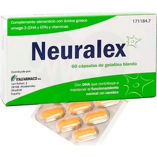 Neuralex 60 Caps Gelatina Blanda