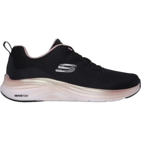 Skechers Vapor Foam Midnight Glimmer - Negro Rosa Mujer - 37