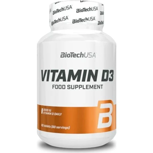 BioTechUSA Vitamin D3 120 Tabletas