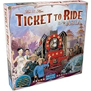 Aventureros al Tren - Asia: Expansión de Juego de Mesa