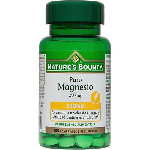 Nature's Bounty Magnesio 250 mg