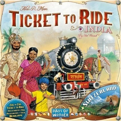 Aventureros al Tren: India + Suiza - Asmodee