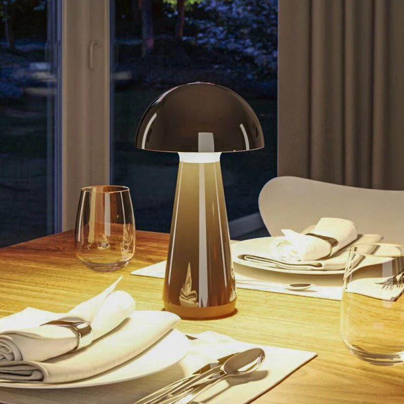 Paulmann Onzo Lámpara de Mesa LED Recargable IP44 Negra