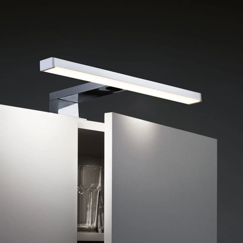 Paulmann Selo LED Aplique de Pared IP44 Cromo - Tunable White