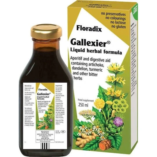 Salus Floradix Gallexier 250 ml - Complemento Digestivo