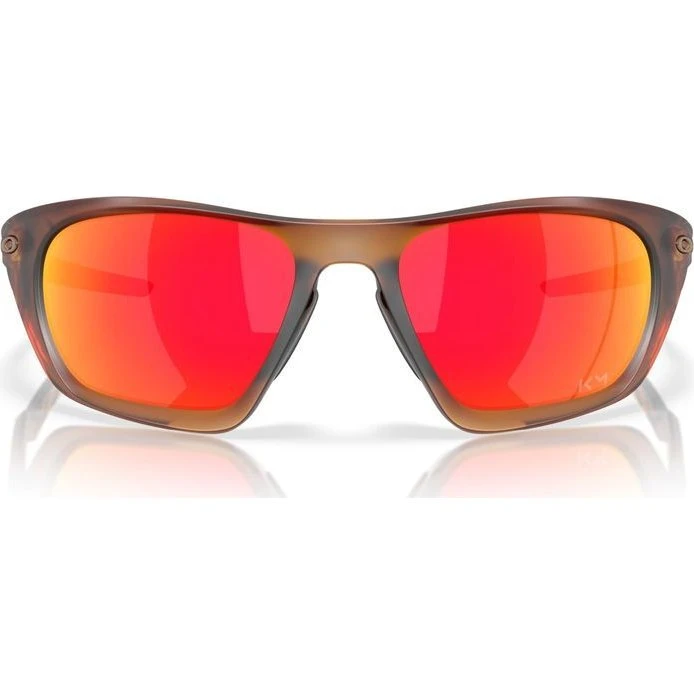 Oakley Lateralis Gafas de Sol Hombre Prizm Ruby Ámbar Mate