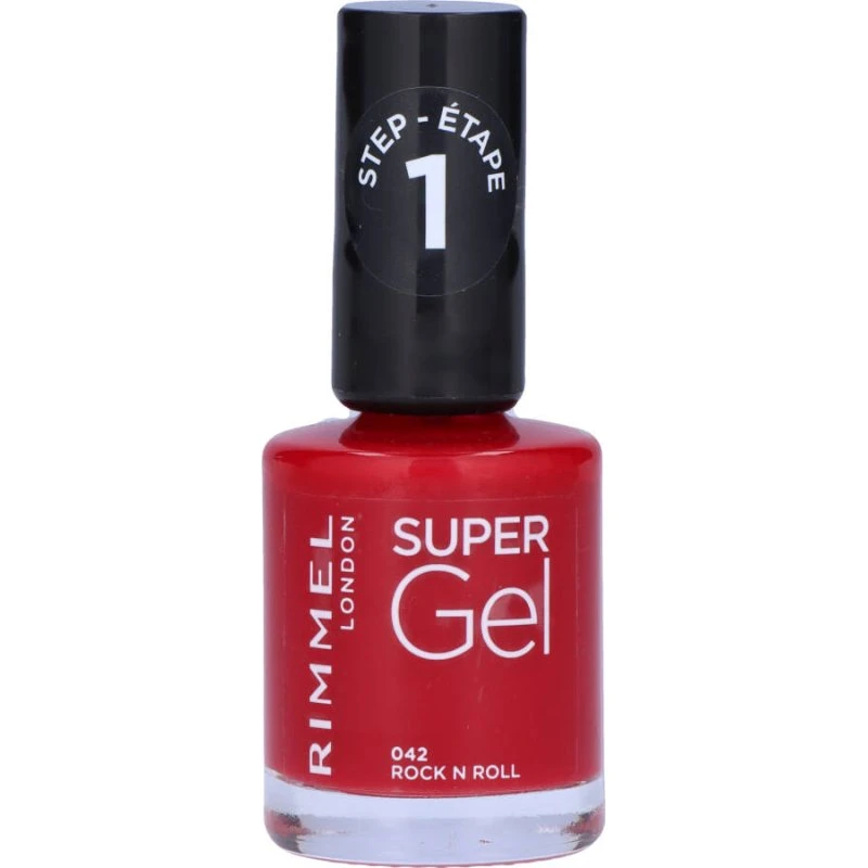 Rimmel London Super Gel Nail Polish 042 Rock N Roll 12 ml