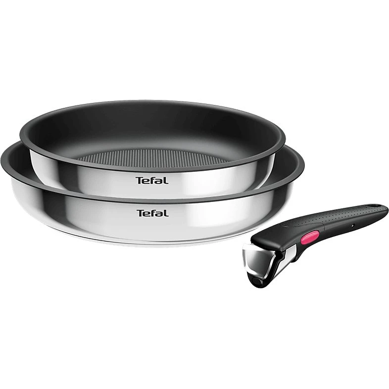 Tefal Ingenio Set de Sartenes 2 Piezas 22/26 cm con Mango Extraíble
