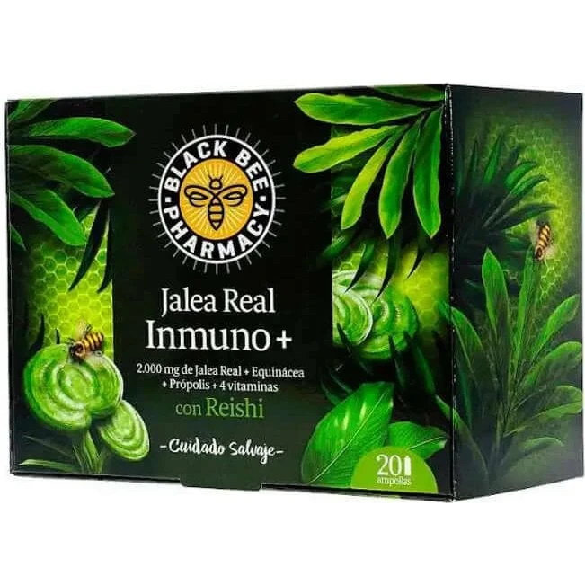Black Bee Pharmacy Jalea Inmuno+ 20 ampollas
