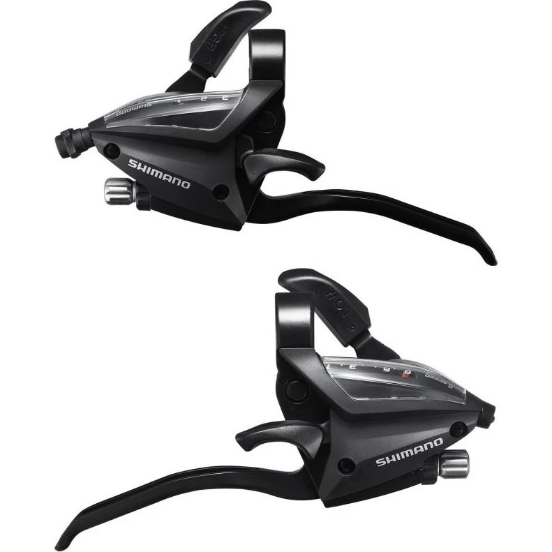 Shimano EF500 3x8v Manetas Freno/Cambio Negro