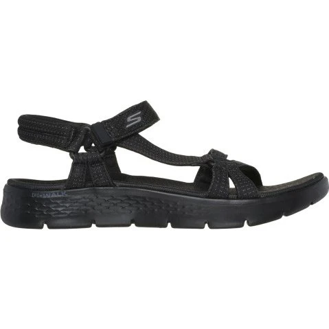 Skechers Go Walk Flex Sandal Sublime - Negro - Mujer - Talla 39