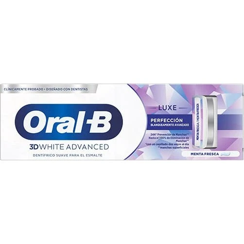 Oral-B 3D White Luxe Perfection Dentífrico Menta 75 ml