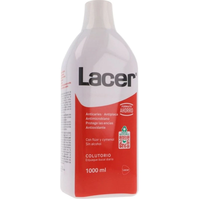 Lacer Colutorio Anticaries y Antiplaca 1 L