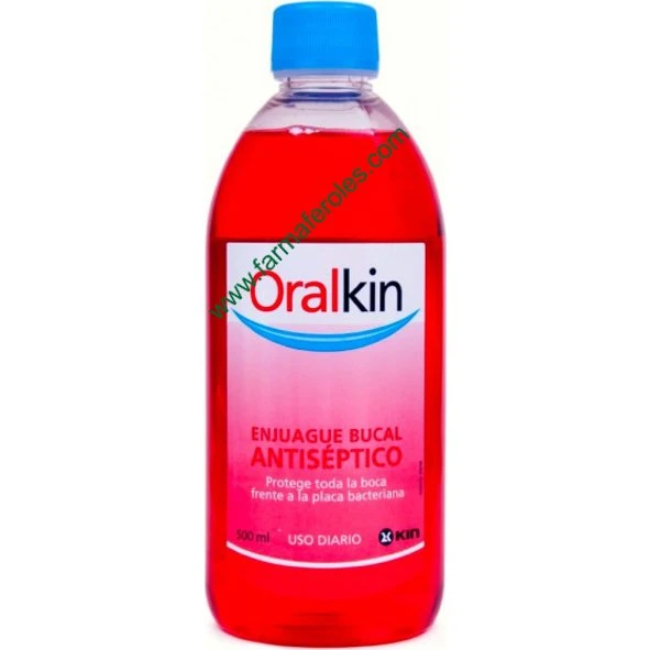 Kin Oral Enjuague Bucal Antiplaca 2 x 500 ml
