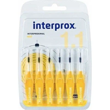 PHD Interprox Mini Cepillo 1.1mm 6u