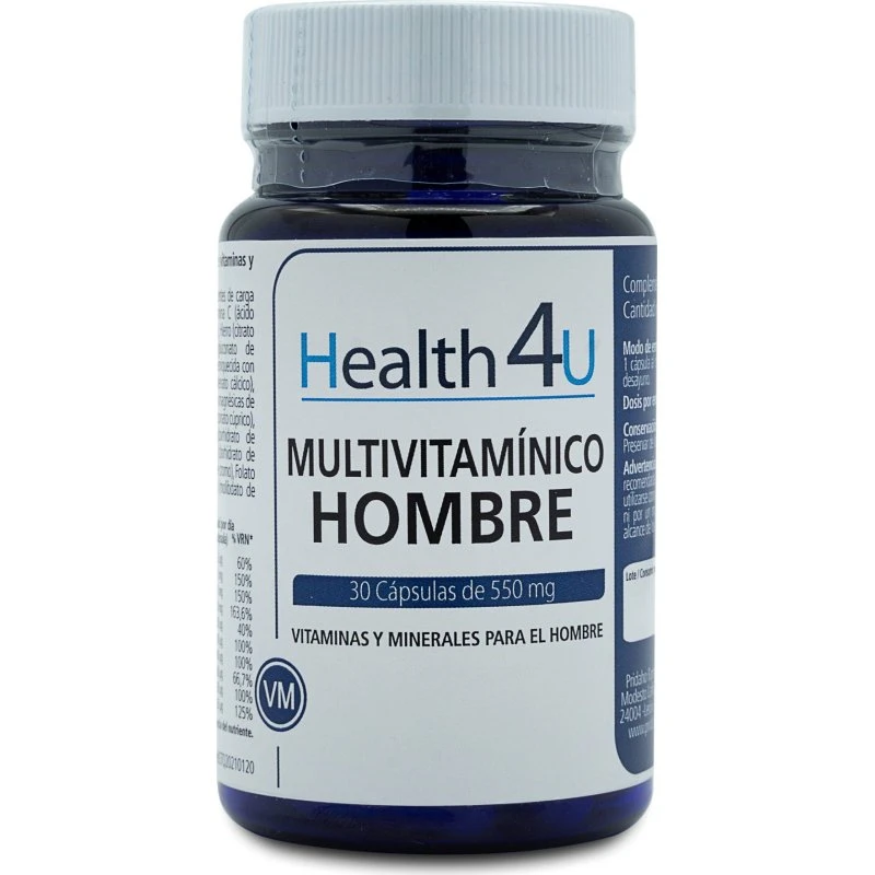 Health4U Multivitamínico Hombre 30 Cápsulas