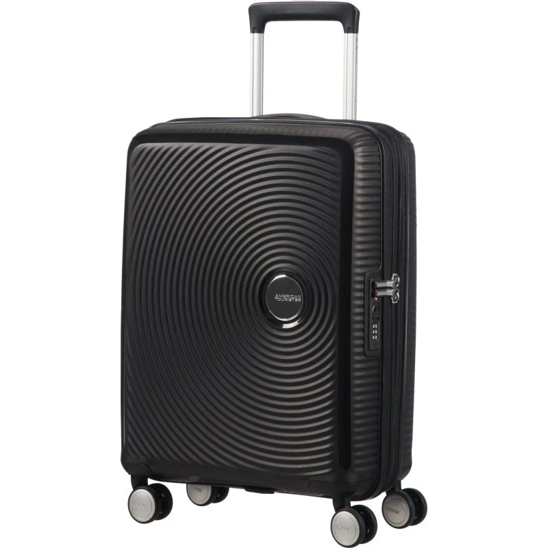 American Tourister Soundbox Maleta de Mano Expandible Negra