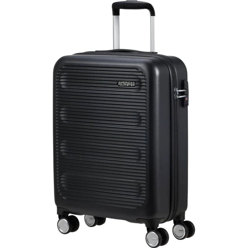 American Tourister Astrobeam Negra 55cm Cabina