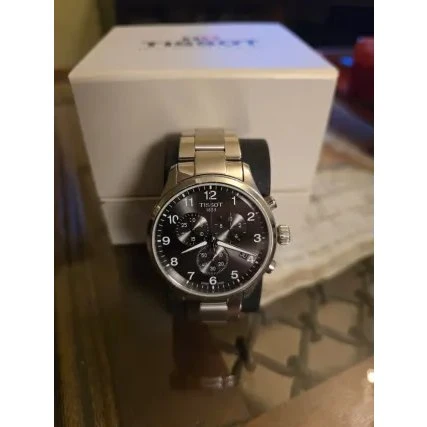 Tissot Chrono XL Classic 45mm Esfera Verde