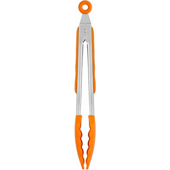 BRA A195004 Pinza de Cocina de Nylon y Silicona Naranja 28 cm