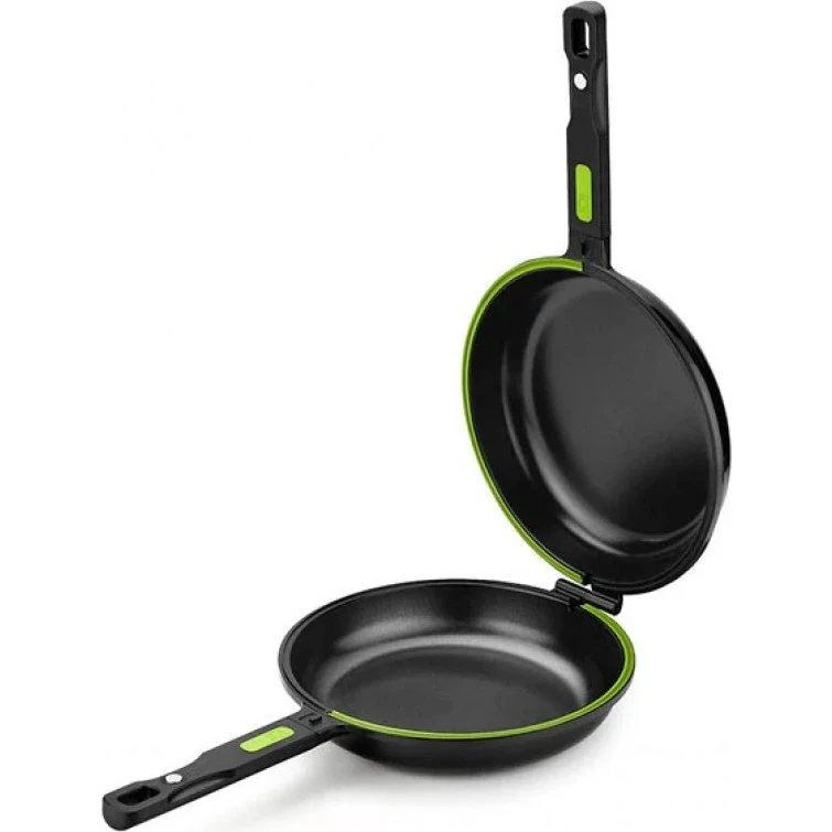 Sartén Tortillera Doble BRA Prior Verde 20cm A121466