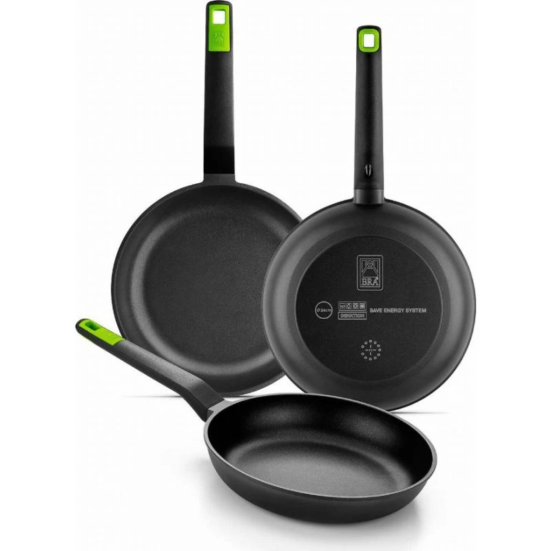 Lote de Sartenes BRA Gastro A841201 (18, 22 y 26 cm)
