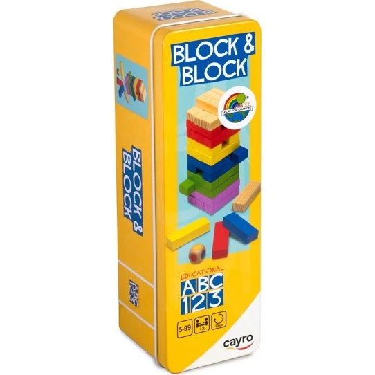 Block & Block Travel Cayro Games Caja Metal