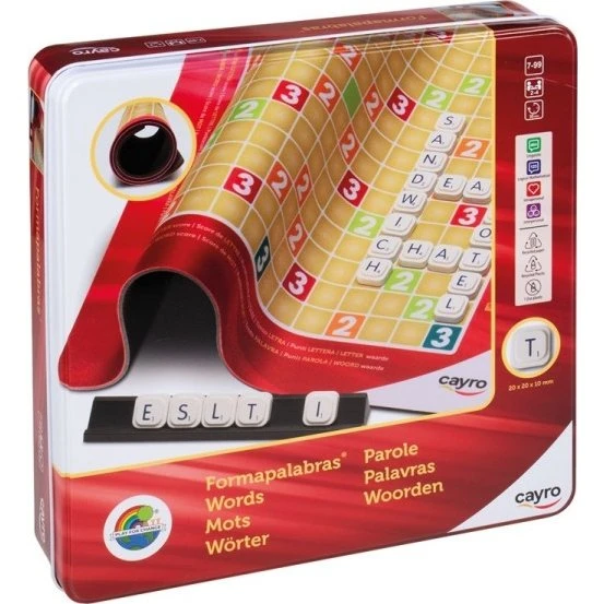 Formapalabras - Juego de mesa de palabras cruzadas Cayro Games