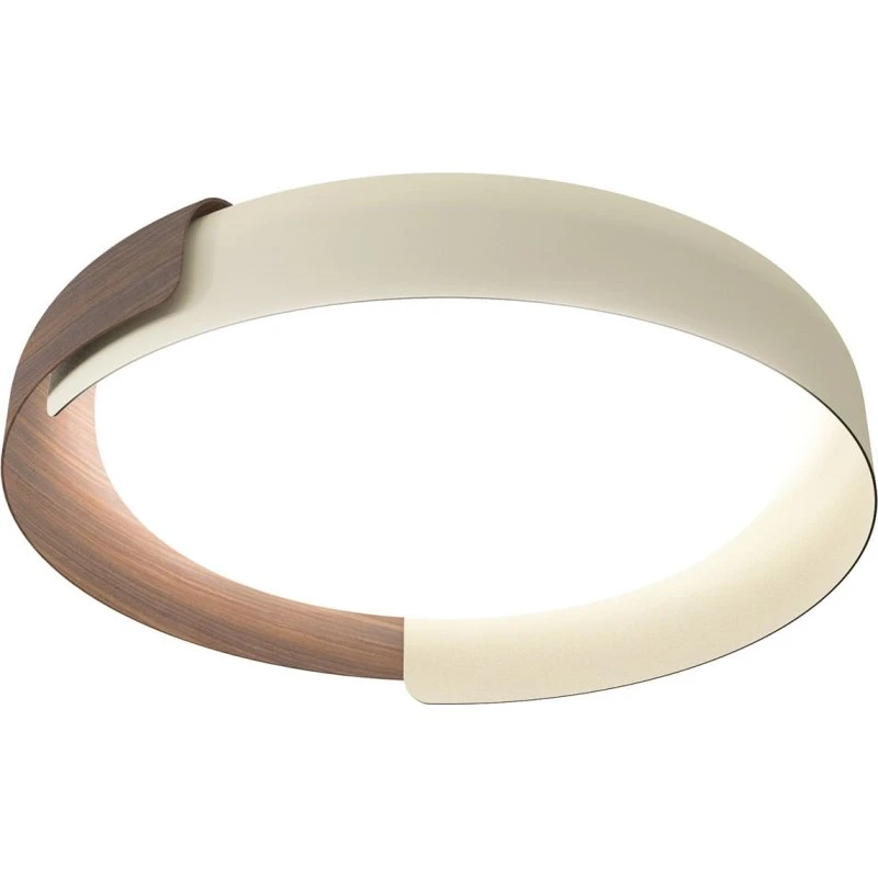 Dala Lámpara de Techo LED Sand/Wood KDLN - Ø 58 cm