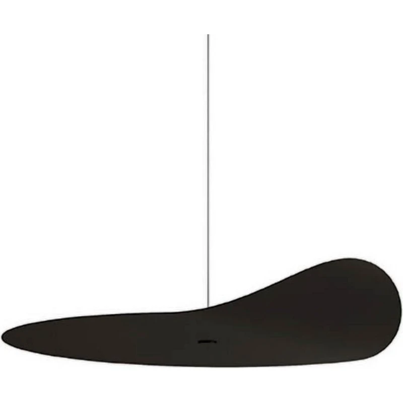 KDLN Lámpara Colgante Flow Black - Diseño Hoja de Metal