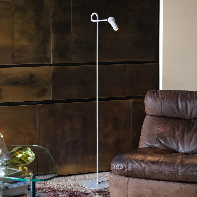 KDLN Lámpara de Pie Bird Blanca con LED Atenuable