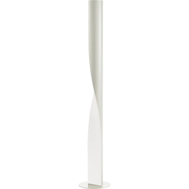 Lámpara de pie LED Evita de kdln, blanca, 190 cm, atenuable