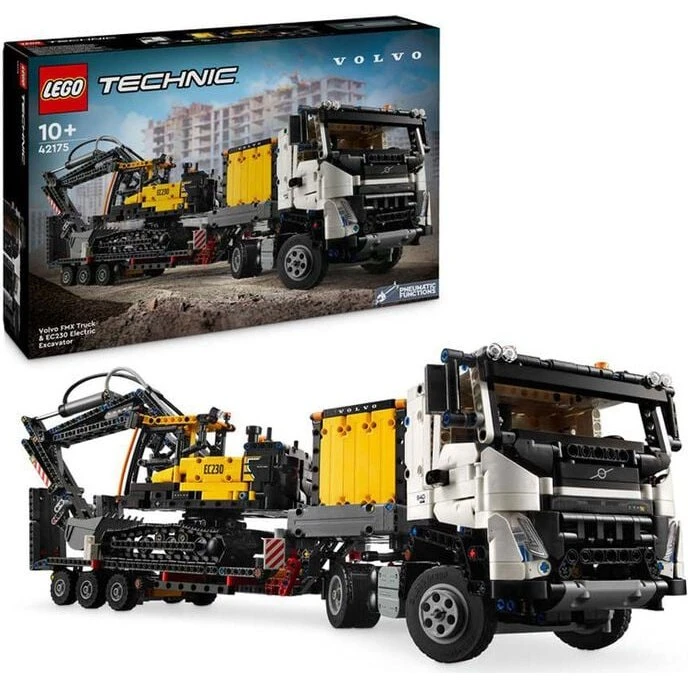 LEGO Technic 42175 Volvo FMX Truck & EC230 Excavator