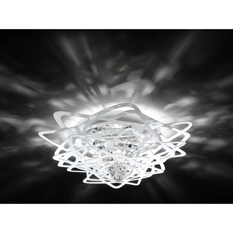 Slamp Aurora mini Plafón de diseño, blanco