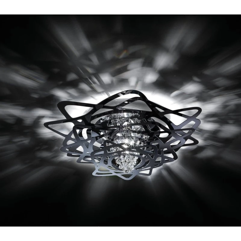 Slamp Aurora mini Plafón de diseño, negro