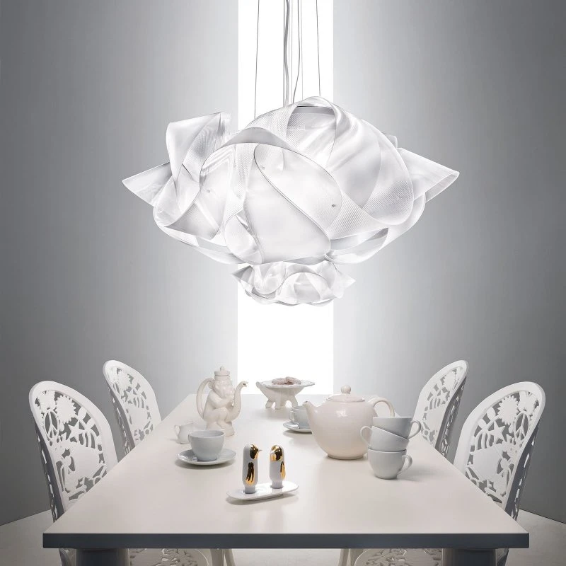 Lámpara colgante Slamp Fabula, transparente, diseño grande