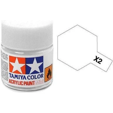 Tamiya X-2 Blanco Brillante 10 ml