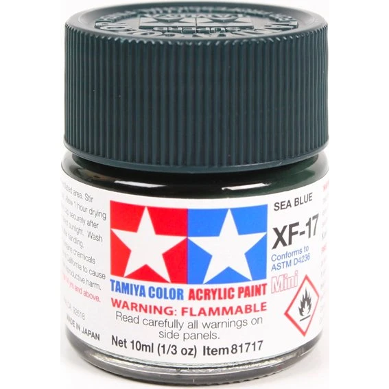 Tamiya XF-17 Azul Marino Mate 23ml