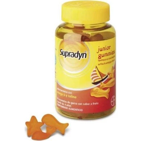 Supradyn Junior Gummies 30 caramelos de goma