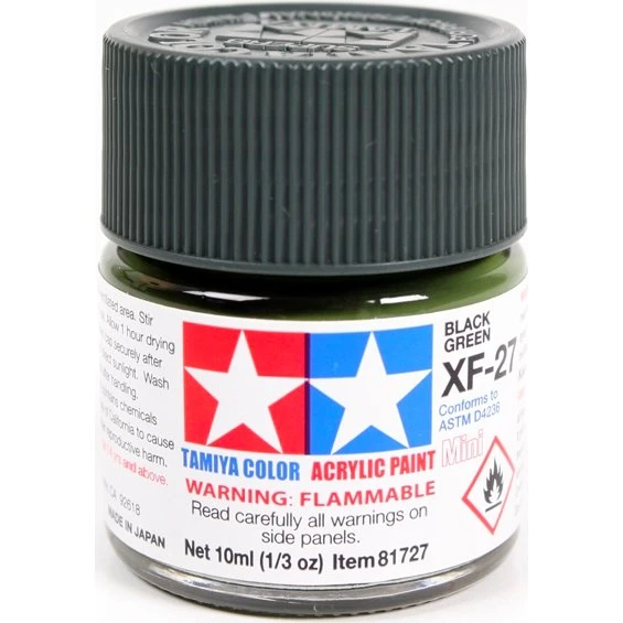 Tamiya XF-27 Negro verduzco 10ml